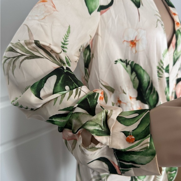 Luxxel Long Sleeve Shirt Dress - Picture 6 of 7